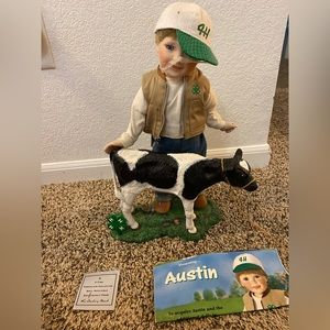 Austin the 4-H livestock doll